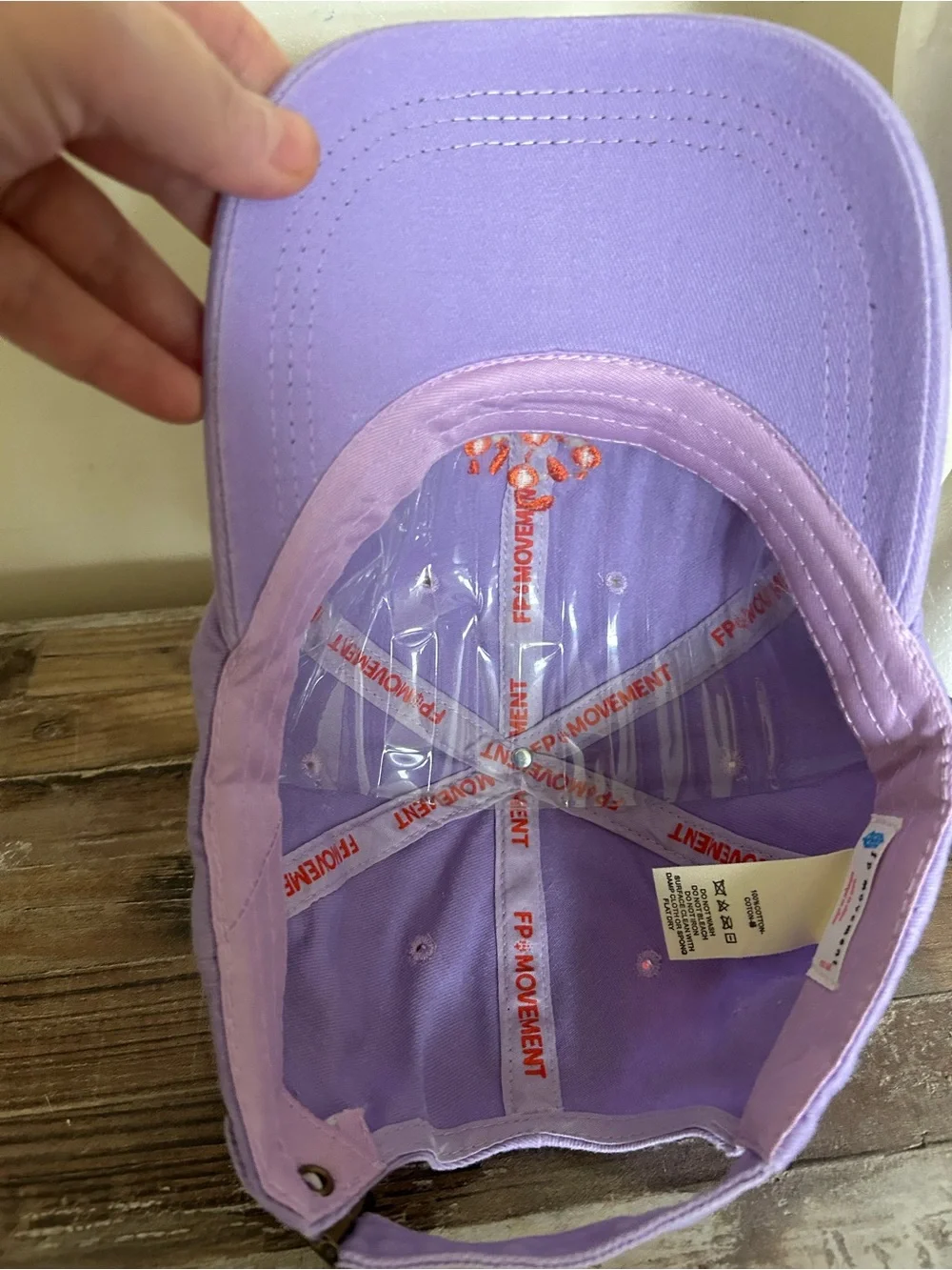 Free People NWT purple lavander baseball cap hat